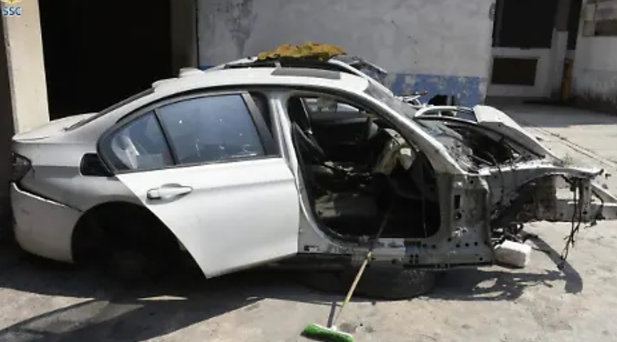 Foto: Cortesía Decomisan 16 toneladas de autopartes robadas y capturan a 4 personas en Iztacalco