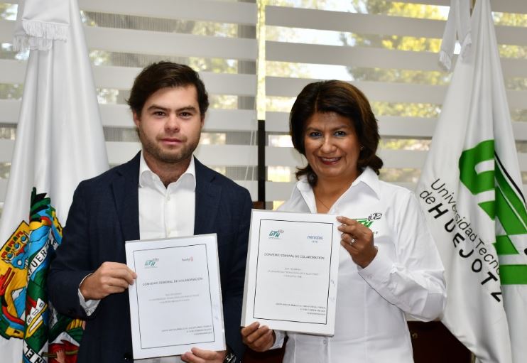 Foto: Cortesía La UTH firma alianza con Haunted México y Mercatus para impulsar proyectos y prácticas