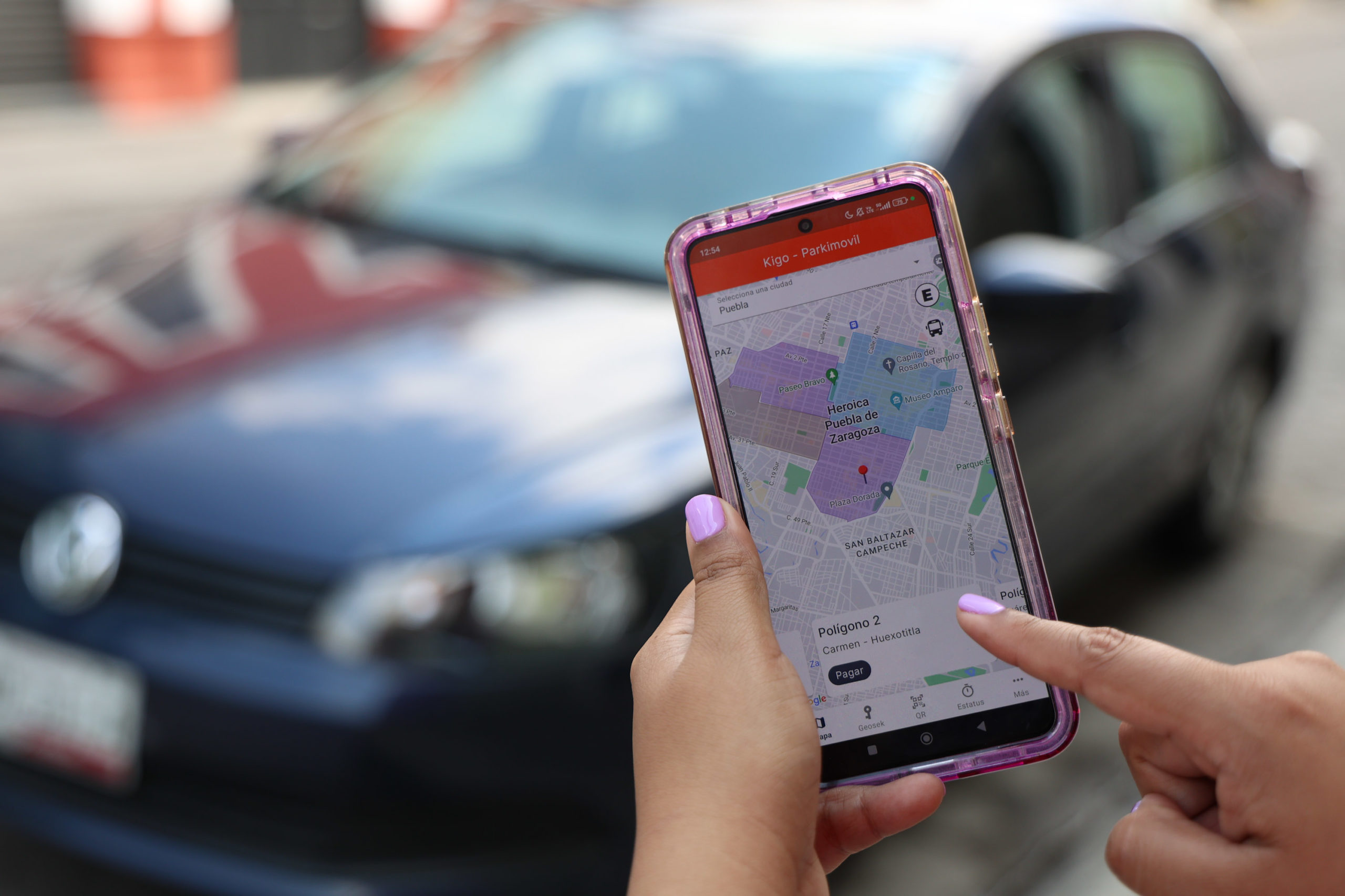 Foto: Cortesía Parkimóvil retoma operación de parquímetros en Puebla con nuevo sistema