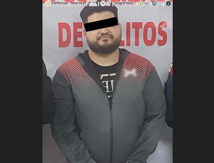 Foto: Cortesía Detienen en CDMX a líder criminal vinculado a violencia en Acapulco