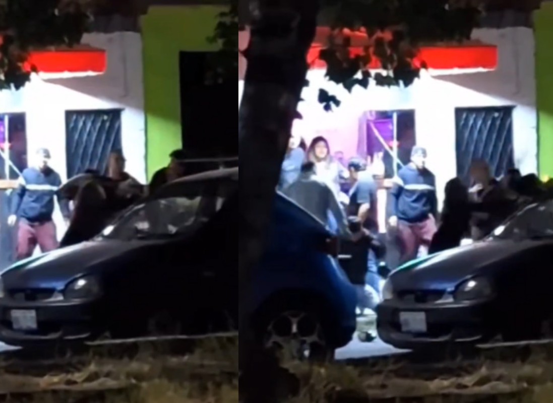 Foto: Cortesía Pelea campal en negocio irregular de Puebla deja varios heridos y denuncia vecinal