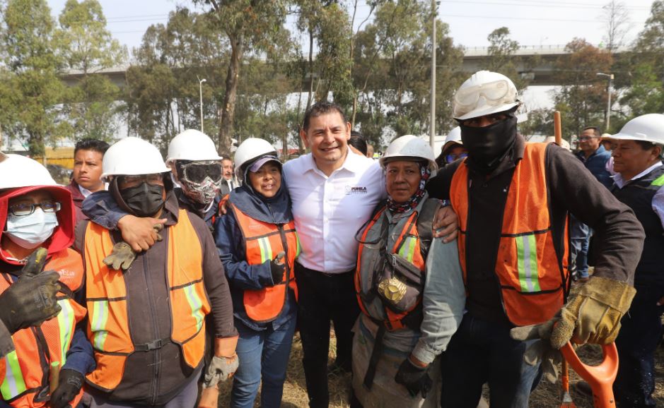 Foto: Cortesía Alejandro Armenta impulsa faenas comunitarias para embellecer Puebla