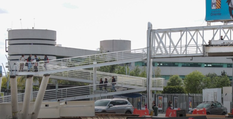Foto: Cortesía Puente peatonal del CCU tendrá elevador y escaleras eléctricas en septiembre