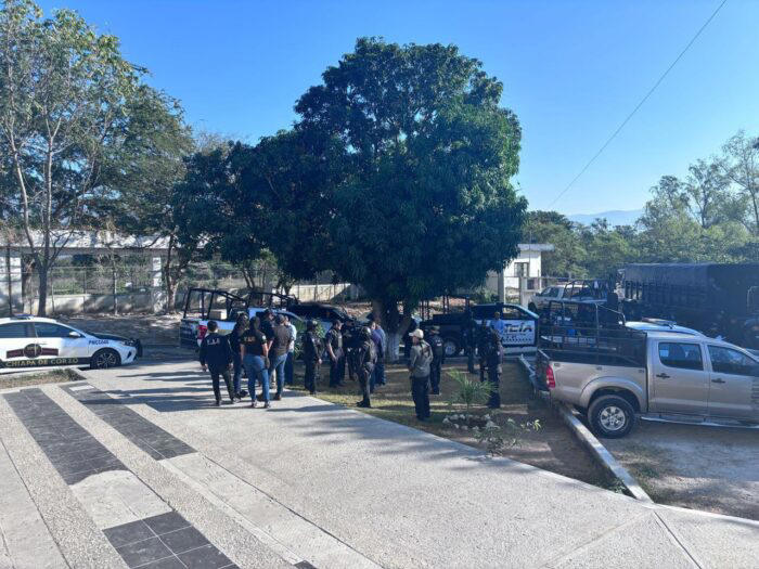 Foto: Cortesía Operativo en Chiapas: destruyen retenes del crimen y arrestan a 87 policías