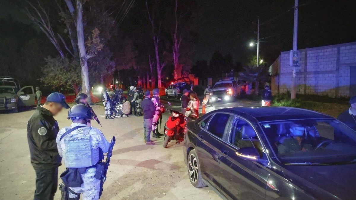 Foto: Cortesía FGJE Asegura Vehículos Robados en Operativo Conjunto en Tlaxcala