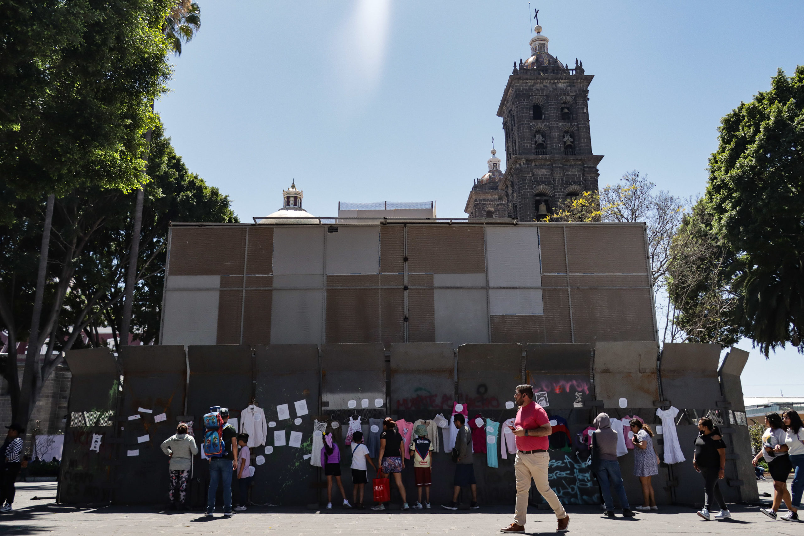 Foto: Cortesía Sin blindaje especial en el Centro Histórico de Puebla para marcha del 8M