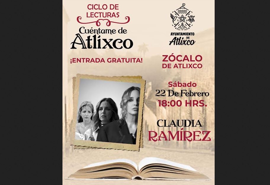 Foto: Cortesía Anuncio de Claudia Ramírez en "Cuéntame de Atlixco"