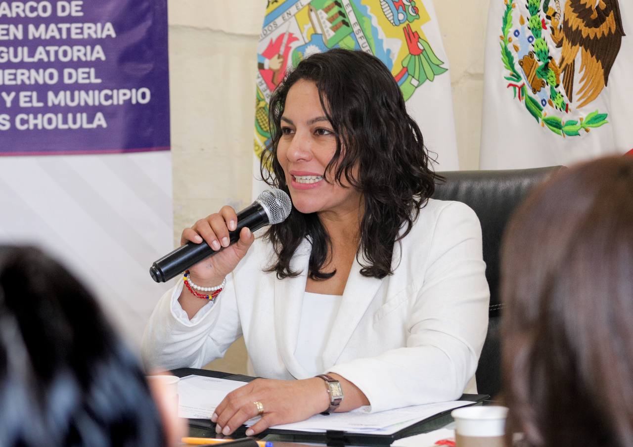 Comunicado oficial Trabajo conjunto entre San Andrés Cholula y el Estado para buenas prácticas en mejora regulatoria