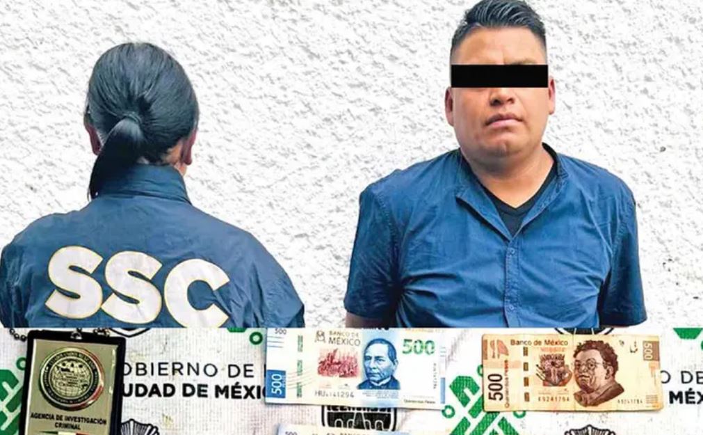 Foto: Cortesía Detienen a falso agente de la FGR por extorsión en CDMX