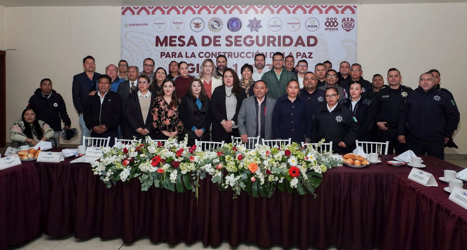 Foto: Cortesía Apizaco refuerza seguridad con primera sesión de la Mesa de Seguridad