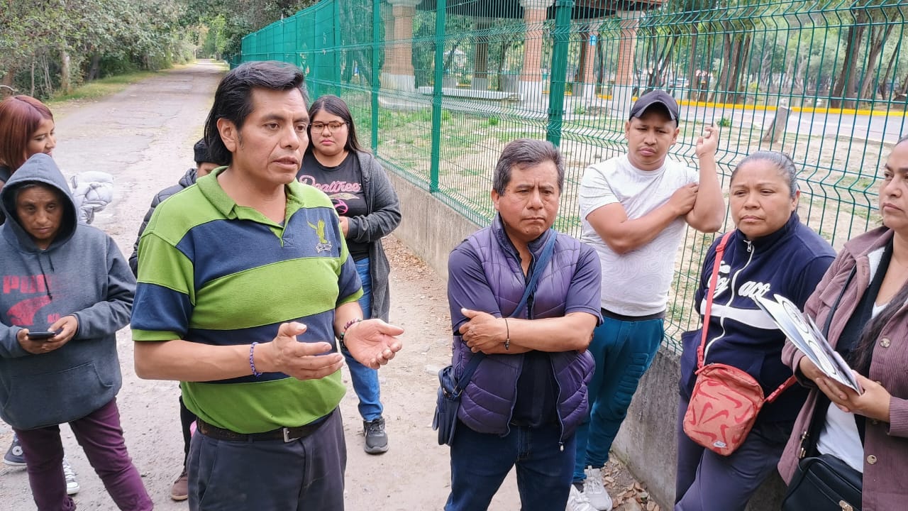 Foto: Cortesía Comerciantes del Zoológico del Altiplano se manifiestan contra desalojo
