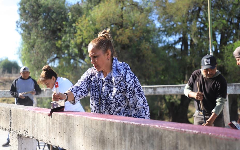 Foto: Cortesía Rehabilitan el Río Alpatláhuac para un entorno más limpio y seguro