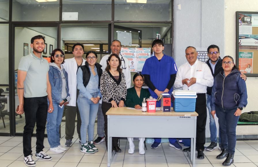 Foto: Cortesía Jornada de vacunación contra el VPH en la UTTECAM