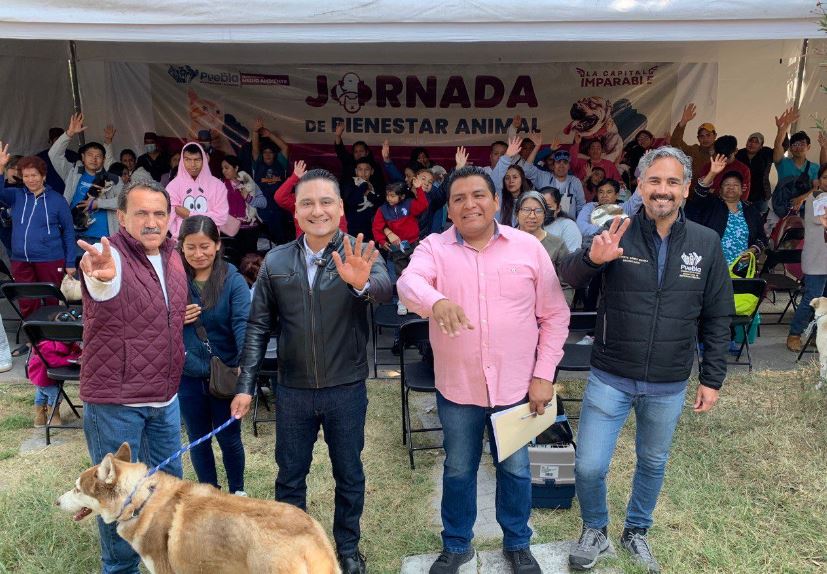 Foto: Cortesía Jornadas gratuitas de atención animal llegan a colonias de Puebla
