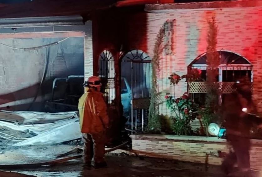 Foto: Cortesía Atacan e incendian vivienda en Culiacán; suman cuatro casos en un día