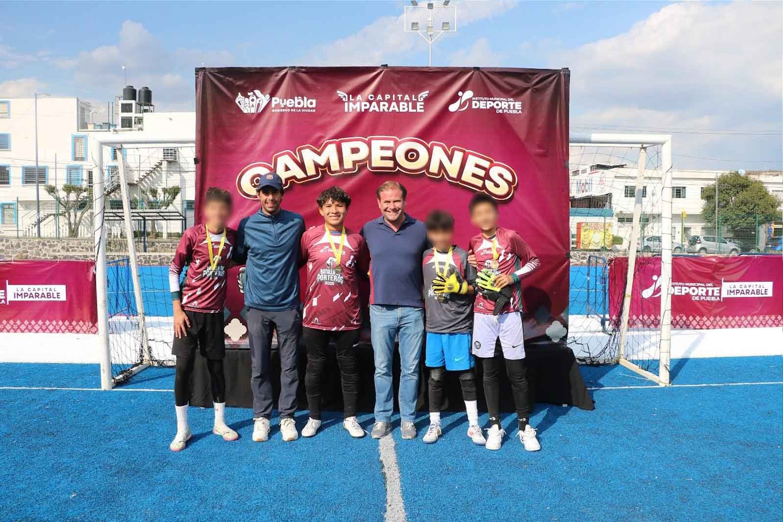 Foto: Cortesía Realizan el Primer Torneo Batalla de Porteros en Puebla