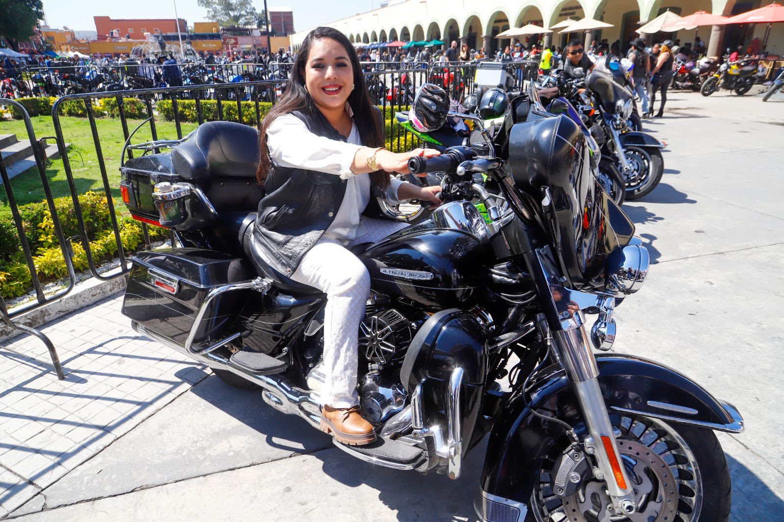 Por: Cortesía Lula Pineda San Pedro Cholula recibe a más de 2,000 motociclista, promete una derrama superior a los 7 mdp