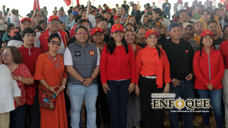Foto: Cortesía Ariadna Ayala impulsa estrategias en el Congreso del PT para un Atlixco más justo