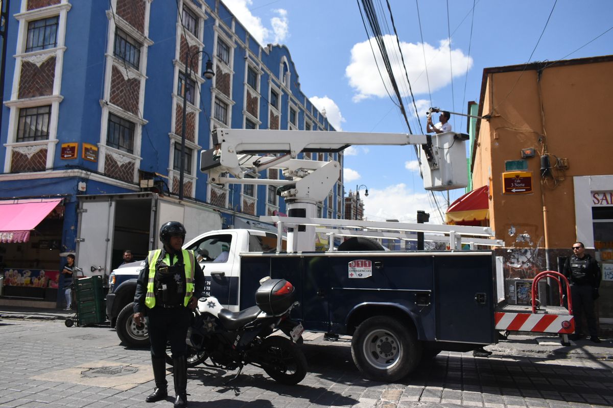 Foto: Cortesía SSC investigará contenido de cámaras decomisadas en el Centro Histórico