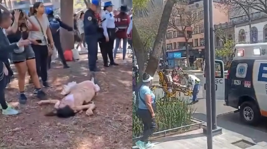 Foto: Cortesía Funcionarios detenidos por agresión a lideresa trans en CDMX