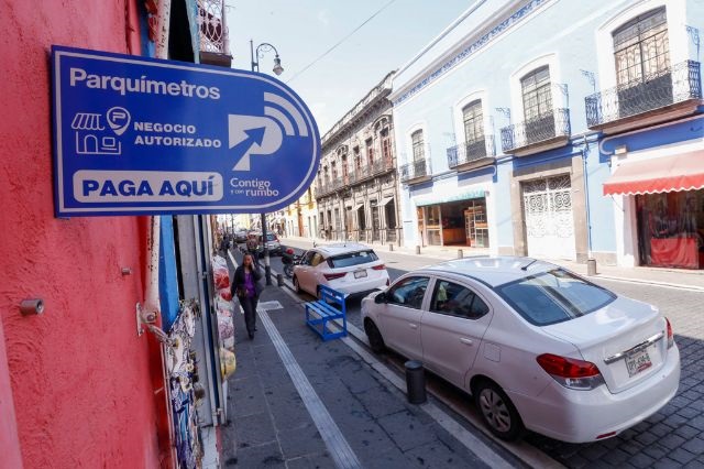Foto: Cortesía Ayuntamiento de Puebla desmiente cobro de permisos en nuevo sistema de parquímetros