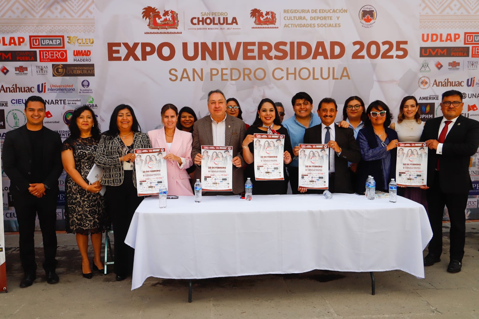 Comunicado oficial Anuncia Gobierno de Cholula Expo Universidades 2025