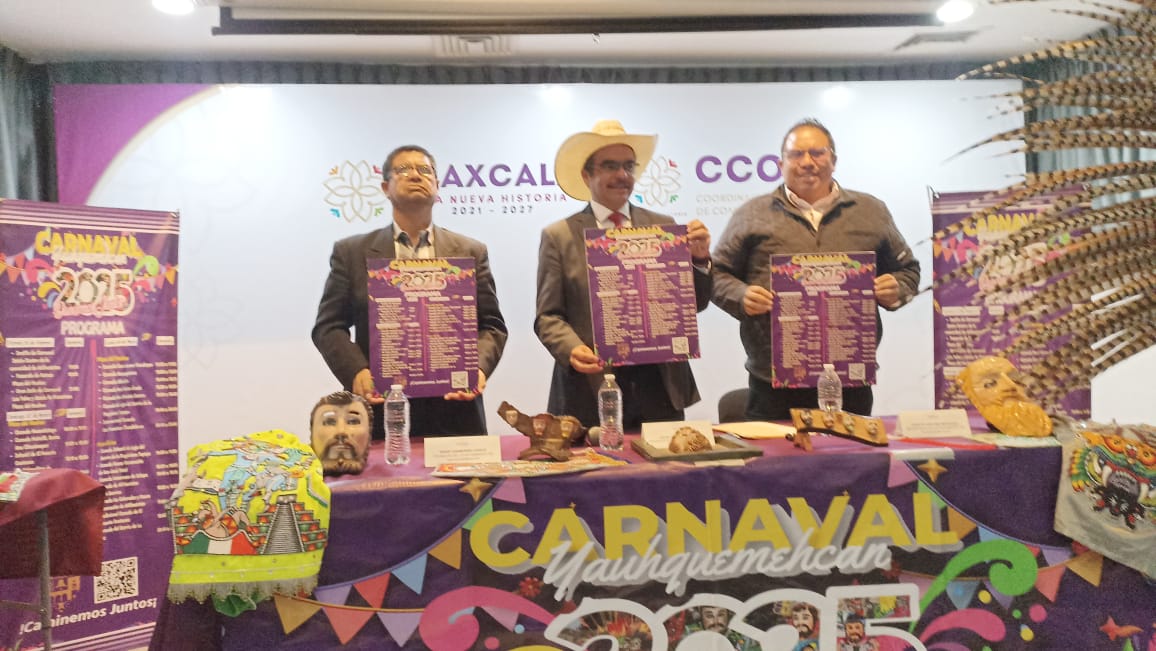 Foto: Cortesía El Carnaval de Tlaxcala 2024 inicia con el gran Encuentro de Camadas