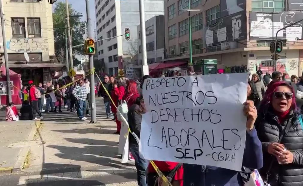 Foto: Cortesía Maestros se movilizan en todo México contra la reforma a la Ley del ISSSTE