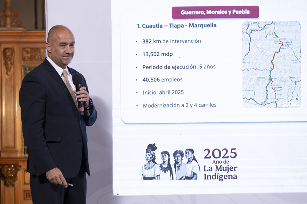 Foto: Cortesía Presentan el Programa Nacional de Infraestructura Carretera 2025-2030