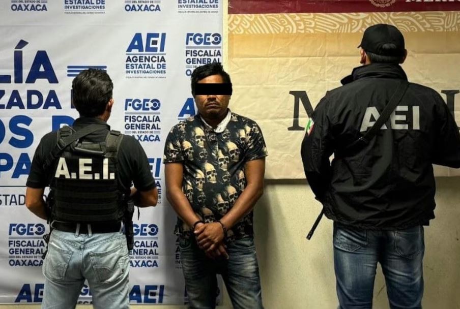Foto: Cortesía Detención de 'La Parka' en el Istmo de Tehuantepec