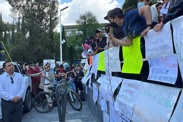 Foto: Cortesía BUAP cambia a clases en línea en la capital tras paro estudiantil