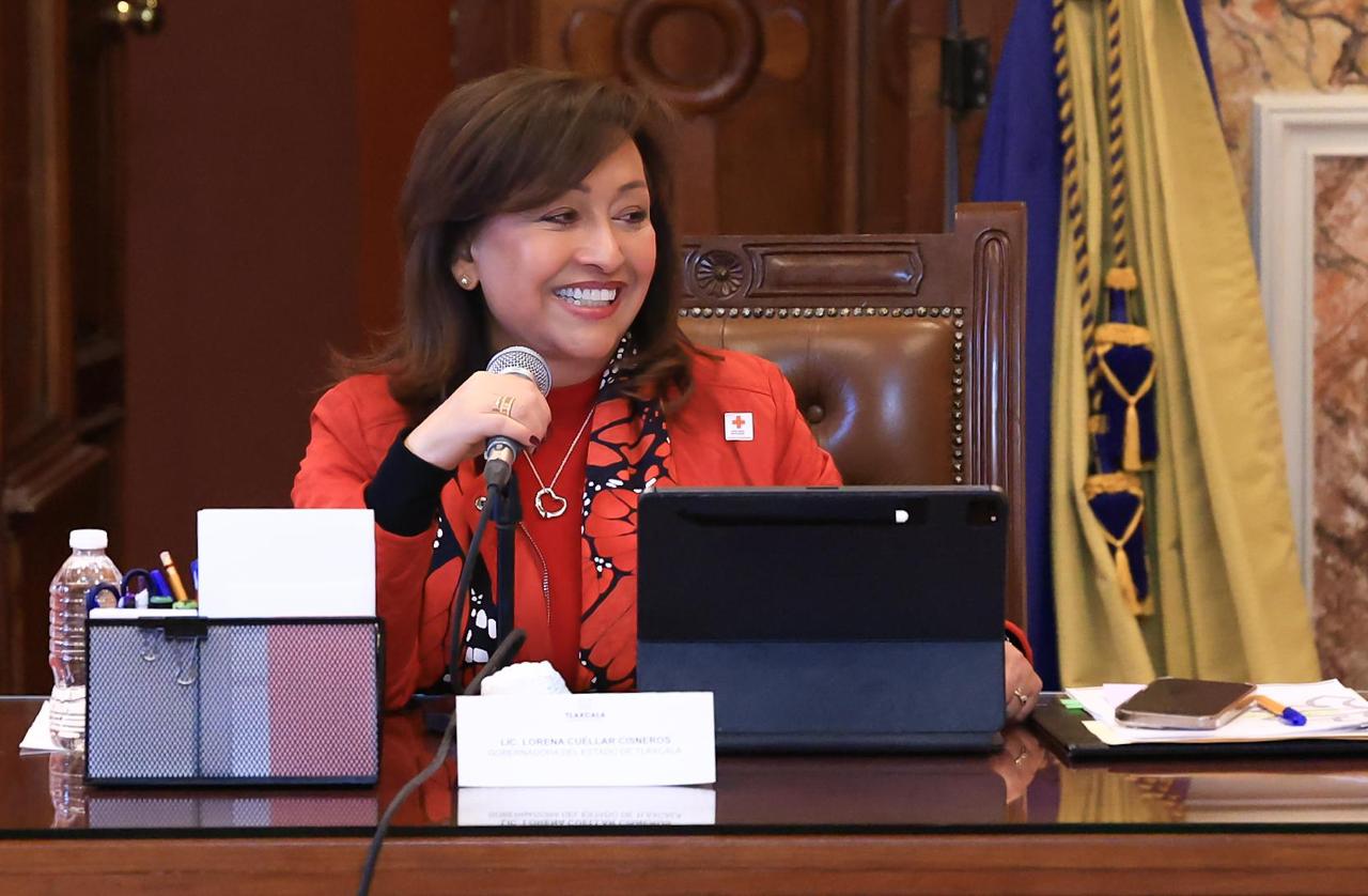 Foto: Cortesía Gobernadora Lorena Cuéllar reafirma descuentos en transporte para estudiantes y personas con discapacidad en Tlaxcala