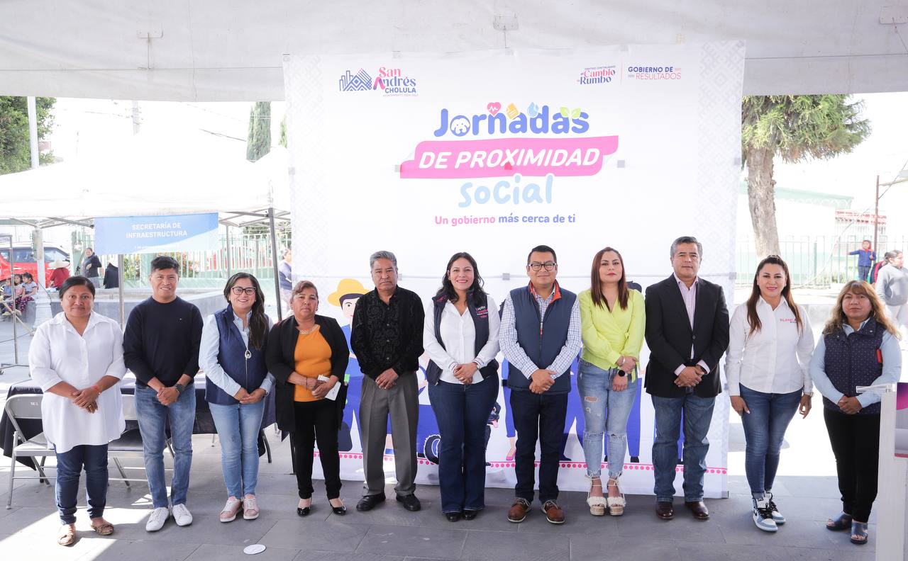 Comunicado oficial Más cerca de la gente con Jornada de Proximidad Social en San Luis Tehuiloyocan