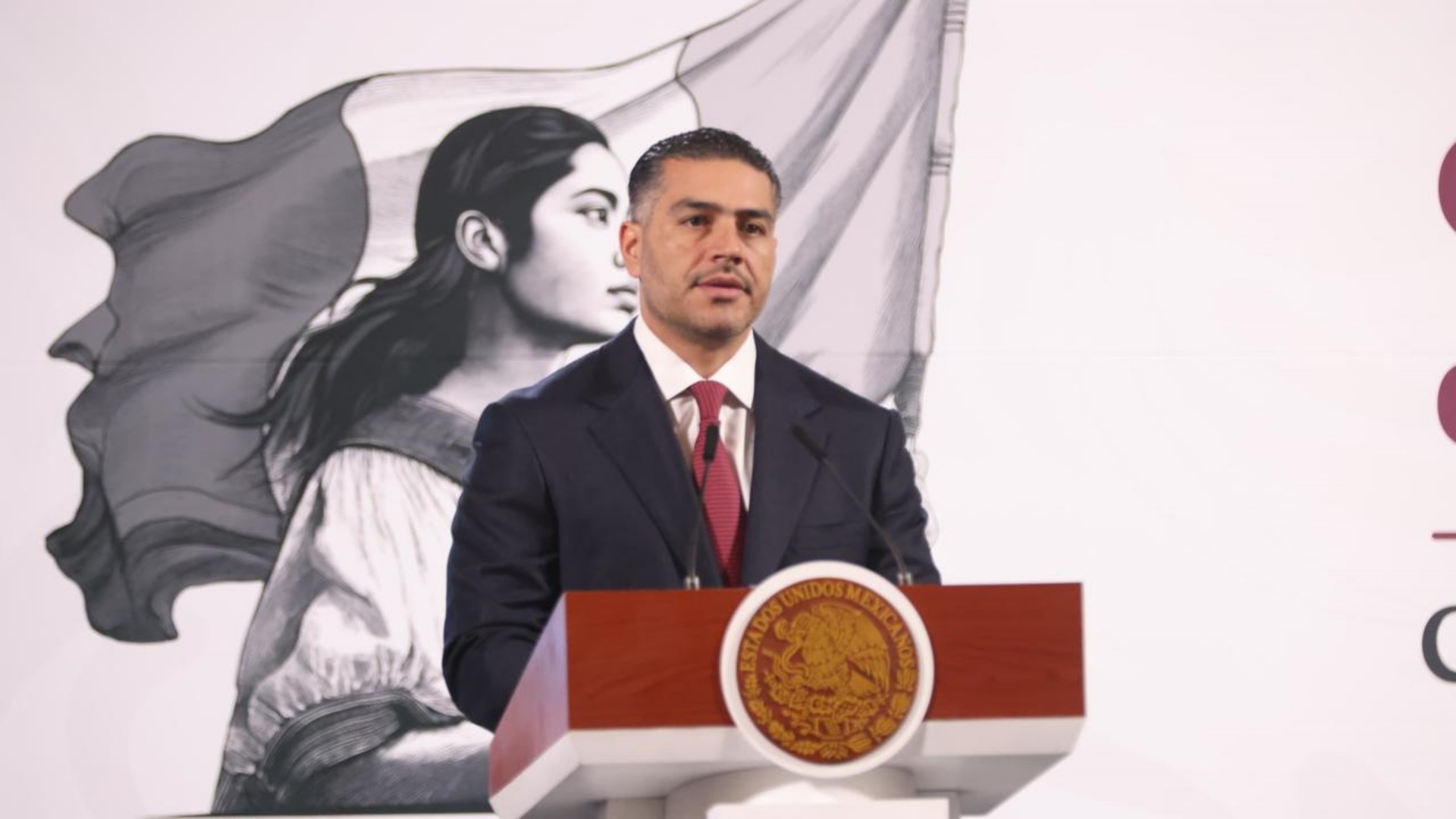 Foto: Cortesía García Harfuch informa sobre la extradición de 29 narcotraficantes a Estados Unidos