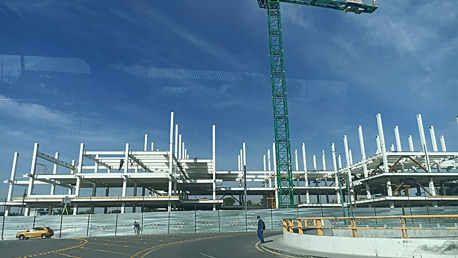 Foto: Cortesía Avances en la construcción de la Ciudad Administrativa de Ocotoxco