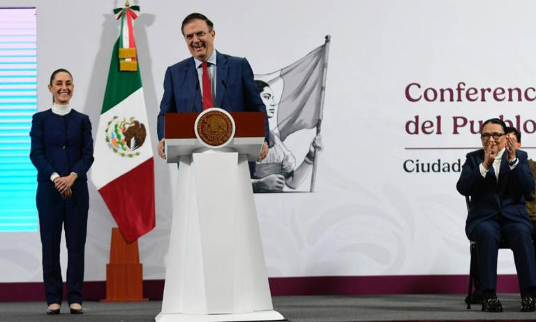 Foto: Cortesía Ebrard sobre acuerdo Sheinbaum-Trump: "Un logro insólito"