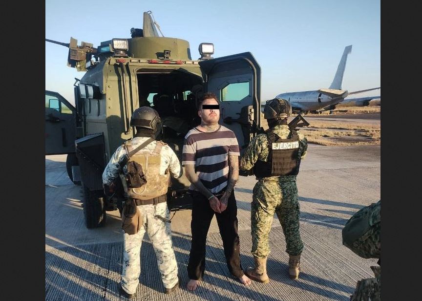 Foto: Cortesía Detenido líder delictivo en Tamaulipas: acción coordinada de seguridad