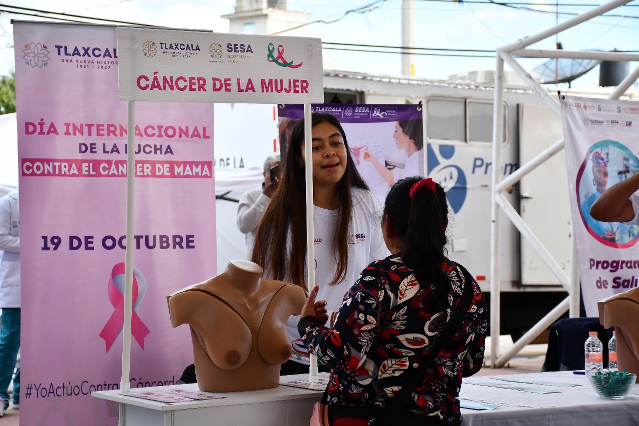  Tlaxcala fortalece acciones para la detección y prevención del cáncer