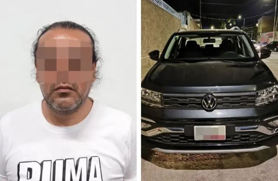 Foto: Cortesía Empleado de Volkswagen Puebla detenido por asaltar tienda en la colonia Humboldt