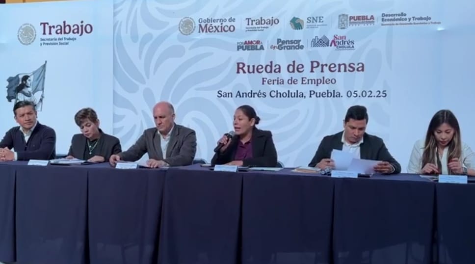 Por: Cortesía Lula Pineda Atención Feria de Empleo en San Andrés Cholula ofrece más de 2,500 vacantes