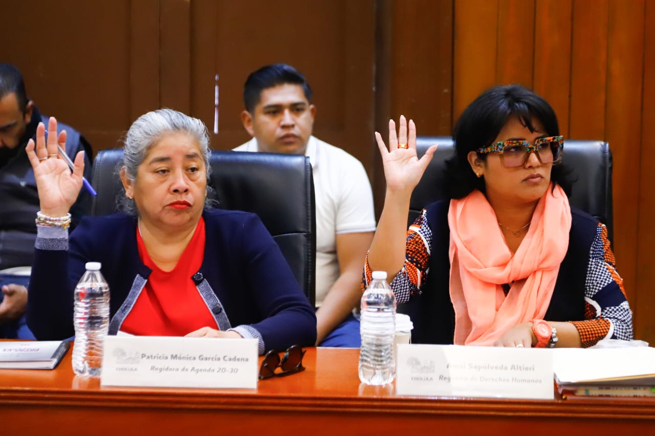 Comunicado oficial Aprueba Cabildo de San Pedro Cholula resultados de plebiscitos