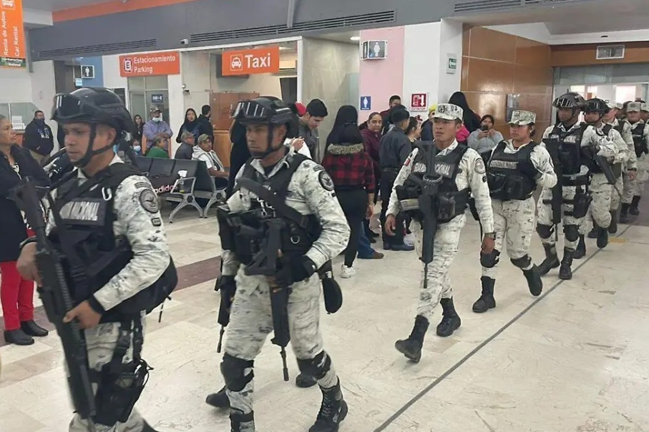Foto: Cortesía GN refuerza seguridad en Ciudad Juárez tras acuerdo Sheinbaum-Trump