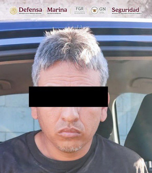 Foto: Cortesía Detienen a Rogelio “El Gato”, experto en explosivos ligado a "Los Chapitos"