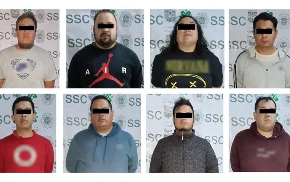 Foto: Cortesía Detienen a ocho presuntos montachoques en Venustiano Carranza, CDMX