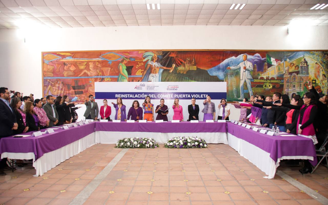 Comunicado oficial Protección y Apoyo a Mujeres en San Andrés Cholula con Puerta Violeta