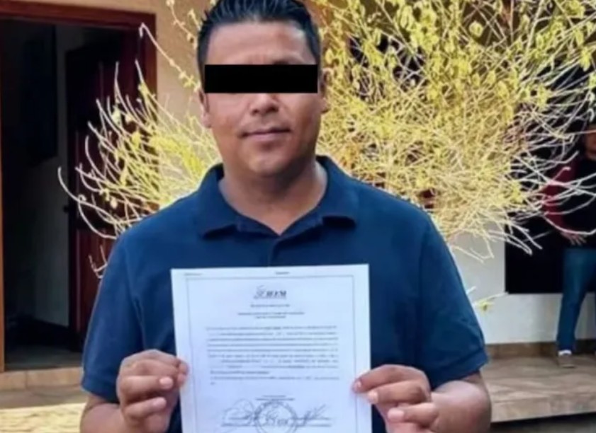 Foto: Cortesía Detención del Presidente Municipal de Santo Tomás de los Plátanos