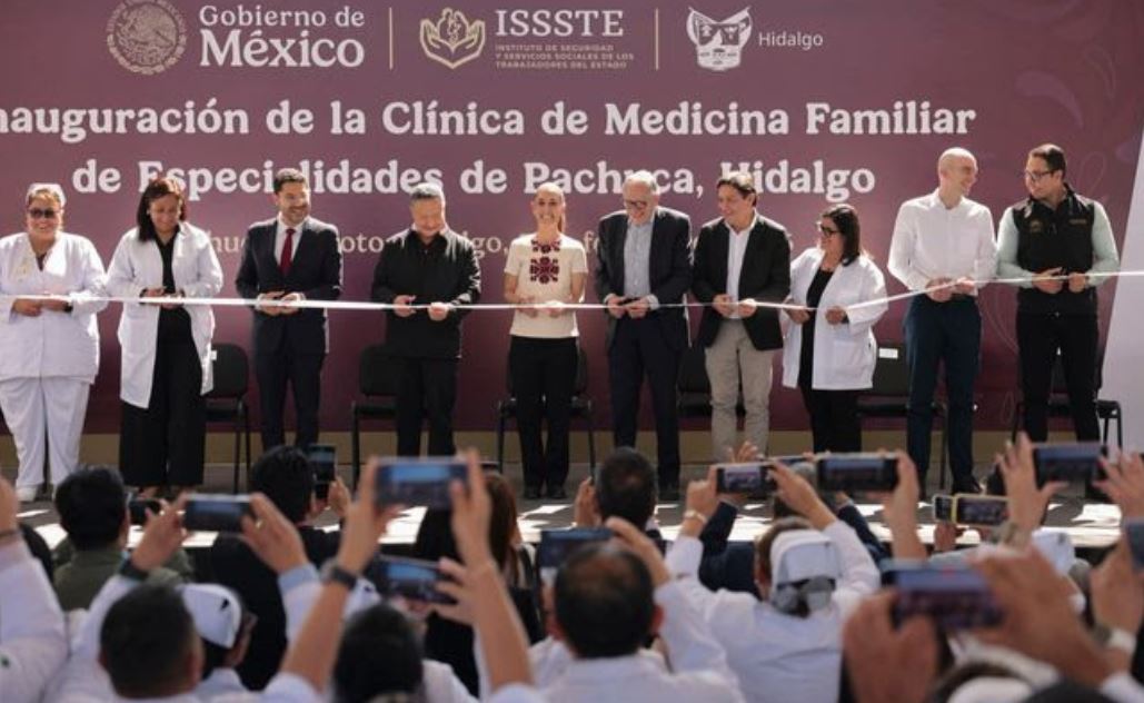 Foto: Cortesía Claudia Sheinbaum anuncia inversión de 10 mil mdp para renivelación salarial en ISSSTE