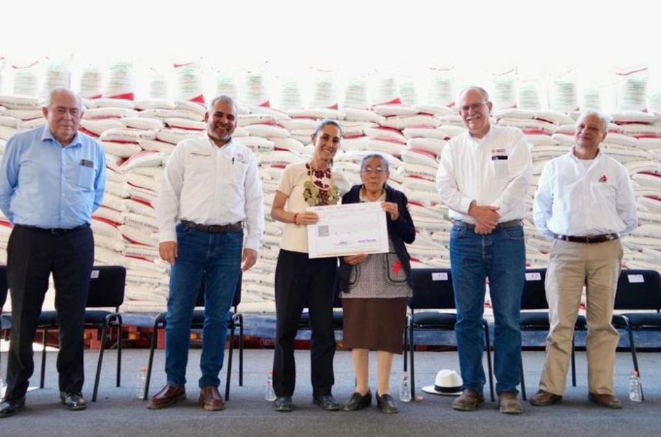 Foto: Cortesía Sheinbaum anuncia programa Cosechando Soberanía y apoyos al campo en Michoacán