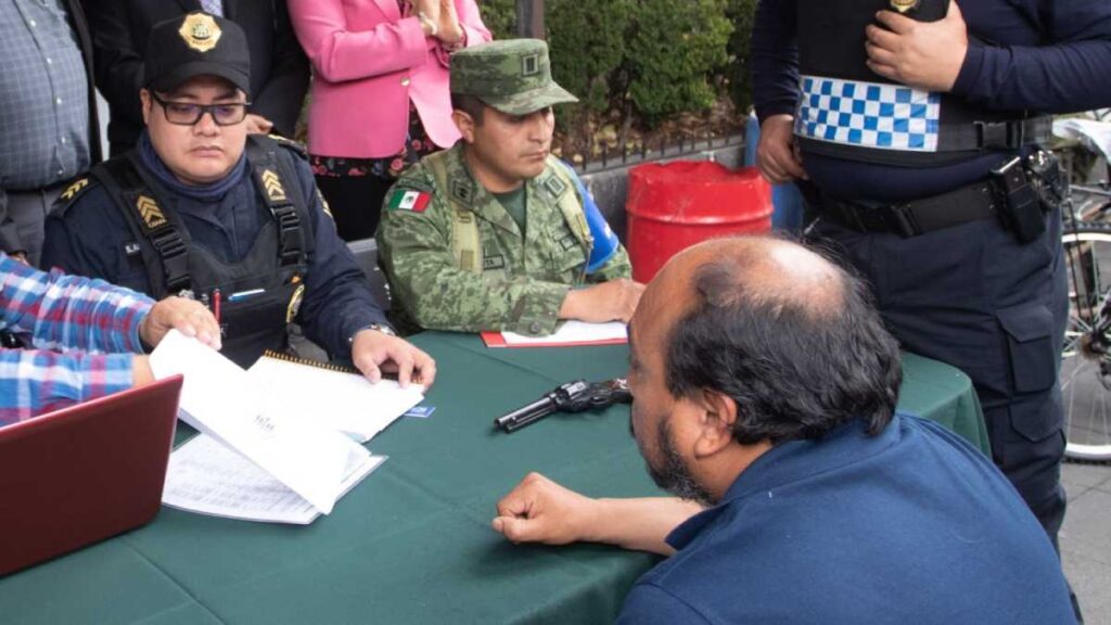 Foto: Cortesía Más de 2,600 armas recuperadas en programas de desarme en México