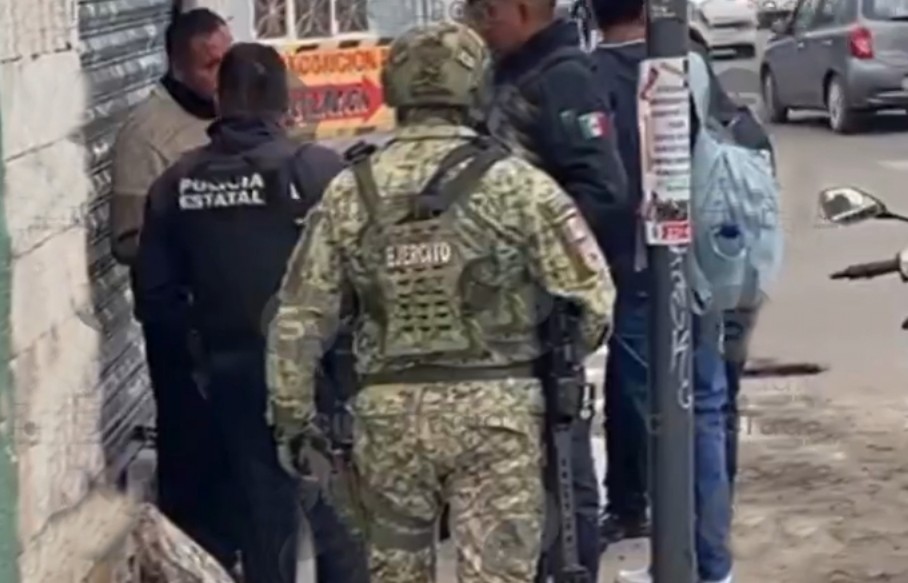 Foto: Cortesía Violento ataque a policía auxiliar en el Centro Histórico de Puebla